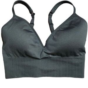 ATHLETA Embrace Stretch Deep V Padded Bra